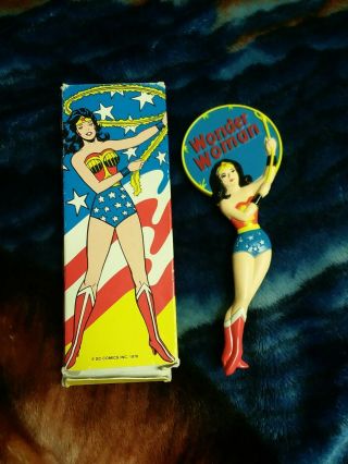 Vintage 1978 Avon Wonder Woman Mirror Dc Comics