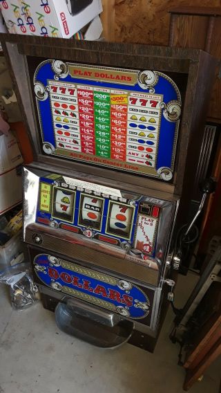 Vintage Dollar Bally Slot Machine pick up only near Milwaukee 2