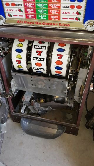 Vintage Dollar Bally Slot Machine pick up only near Milwaukee 4