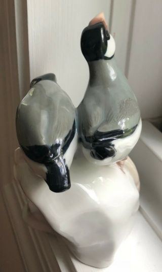 Antique Meissen Art Nouveau birds figure Y103 Jugendstil c.  1905 5