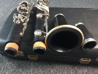 Vintage 1984 Buffet Crampon R13 Bb Clarinet w/ Nickel Keys FULLY SERVICED 8
