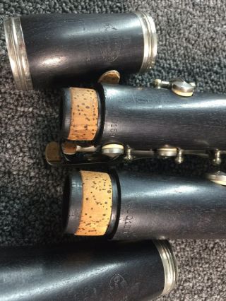 Vintage 1984 Buffet Crampon R13 Bb Clarinet w/ Nickel Keys FULLY SERVICED 9