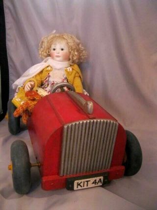 RARE Lynne and Michael Roche Doll KITTY WITH CAR 4 OF 20 12