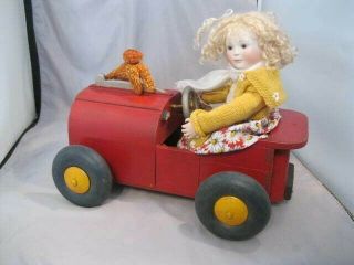 RARE Lynne and Michael Roche Doll KITTY WITH CAR 4 OF 20 4