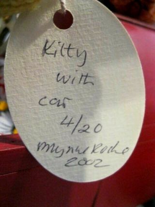 RARE Lynne and Michael Roche Doll KITTY WITH CAR 4 OF 20 5