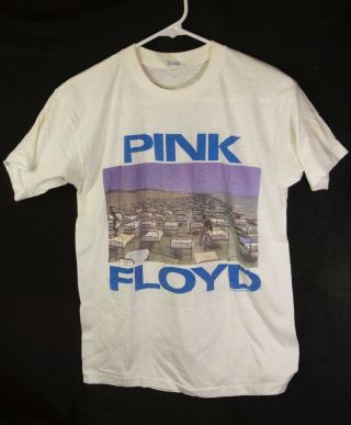 Vintage Pink Floyd T Shirt - Momentary Lapse Of Reason Tour - 1988 Us Size L