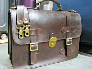 Fossil - Vintage Saddle - Leather - Messenger - Travel - Briefcase Laptop Shoulder
