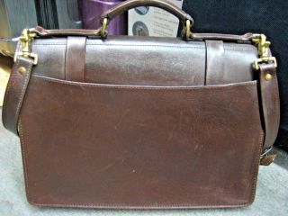 FOSSIL - Vintage saddle - Leather - Messenger - Travel - Briefcase laptop shoulder 4