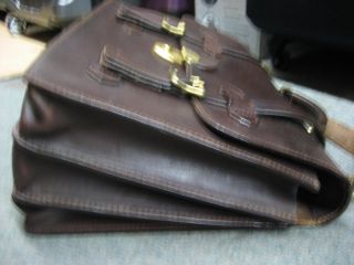 FOSSIL - Vintage saddle - Leather - Messenger - Travel - Briefcase laptop shoulder 7