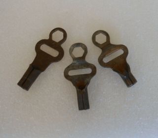 Set Of Three Skate Keys 1940 - 1950