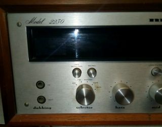 Marantz 2230 Vintage Stereo Receiver with Wood Case - 2