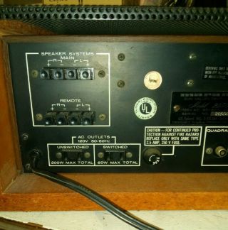 Marantz 2230 Vintage Stereo Receiver with Wood Case - 7