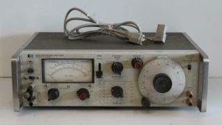 Vintage Hp Hewlett Packard 334a Harmonic Distortion Voltage Scale Analyzer