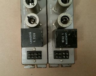 RCA MI - 9285 Tube Preamps Vintage PAIR 4