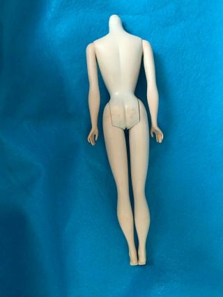 VINTAGE 2 or 3 1959 - 1960 850 MATTEL PONYTAIL T.  M BARBIE BODY ONLY EXC MINTY 2