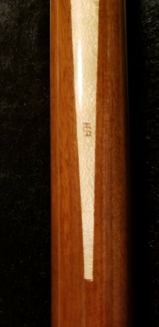 Tim Scruggs Rare 4 Point Sneaky Pete Pool Cue With Early Logo & Shaft