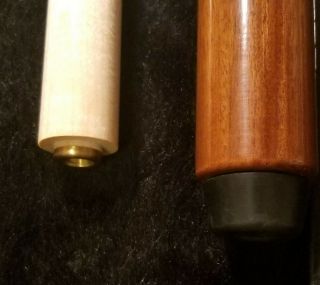 Tim Scruggs Rare 4 point Sneaky Pete Pool Cue with early logo & shaft 2