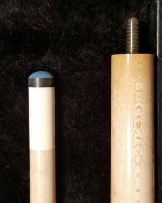 Tim Scruggs Rare 4 point Sneaky Pete Pool Cue with early logo & shaft 3
