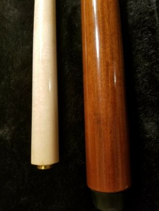 Tim Scruggs Rare 4 point Sneaky Pete Pool Cue with early logo & shaft 6