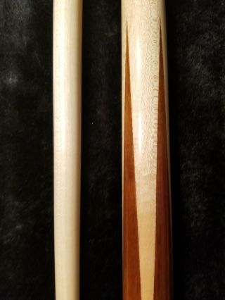 Tim Scruggs Rare 4 point Sneaky Pete Pool Cue with early logo & shaft 8
