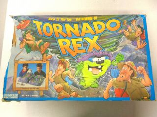 Vintage Tornado Rex 3d Action Board Game 100 Complete 1991 Parker Brothers 90 
