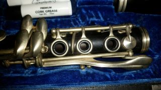 Vintage Buffet R13 clarinet in silver,  Chadash barrel,  Vandoren B44 mouthpiece 4