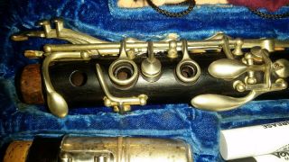 Vintage Buffet R13 clarinet in silver,  Chadash barrel,  Vandoren B44 mouthpiece 5