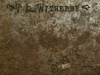 Antique T.  H.  WITHERBY 3 