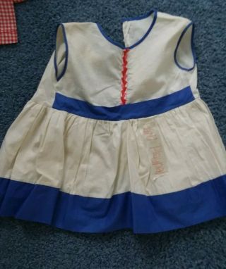Patti Playpal Play Pal Honeymates Dress & Smock 1961 Outfit Only 7