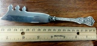 Rare Antique 1878 Tiffany Olympian 7 1/2 " Cheese Knife Sterling Silver