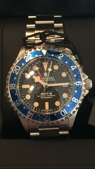 Steinhart Gmt - 2 Hong Kong Limited Edition Watch - Rare And Discontinued