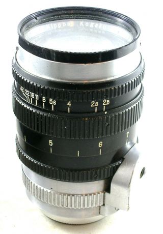 Vintage Ltm Rangefinder Mount Nikkor - P.  C 10.  5cm F/2.  5 Portrait Lens W/filter & C