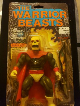 Warrior Beasts - 1982 Remco - Complete Very Rare,  Only One Listed
