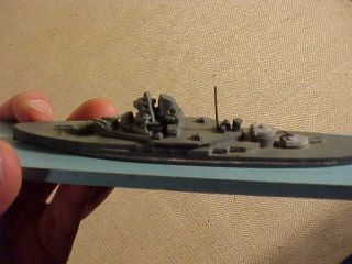 Wwii Framburg & Co 1943 Usn Recognition Ship Model - British - Sovereign Class
