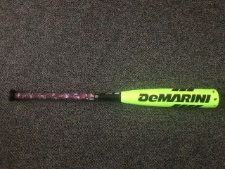 Demarini CF8 Baseball Bat,  Green Monster 30/20 Hot Rare,  No Cracks Or Rattles 2