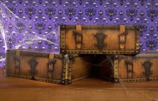 Rare Haunted Mansion Ghost Post - All Three Packages - &