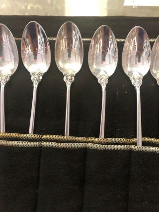 Set of 8 Wallace GRAND BAROQUE Sterling Silver 7 - 5/8 