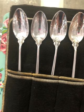 Set of 8 Wallace GRAND BAROQUE Sterling Silver 7 - 5/8 