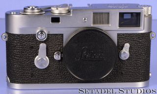 Leica Leitz M2 10800 Koohe Button Chrome Camera Body,  Cap Rare