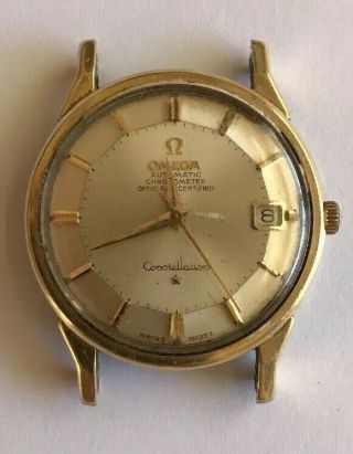 Vintage Omega Constellation Pie Pan Ref.  168.  005 Cal.  564 Automatic Not Reserve