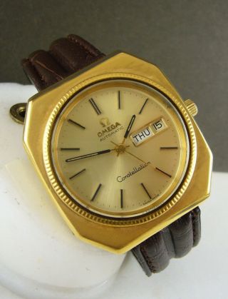 Omega Constellation Automatic 166.  219 Watch.  Caliber 1022.  Ca 1975