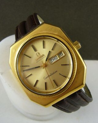 OMEGA Constellation Automatic 166.  219 Watch.  Caliber 1022.  Ca 1975 3