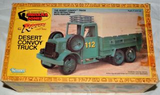 1981 Indiana Jones Kenner Convoy Truck Vehicle Mib Vintage Rotla Raiders Arc