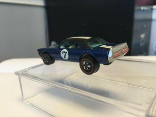 Redline Hotwheels 1970 Nitty Gritty Kitty in Blue W/ Black Roof,  Rare 12