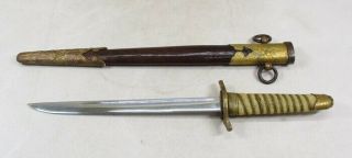 A177: SAMURAI KATANA,  REAL Japanese military short sword,  Saber,  Dagger TANKEN 2
