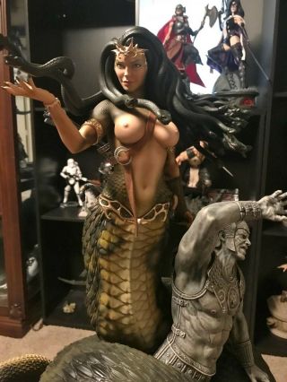 ARH Studios MEDUSA VICTORIOUS ANACONDA Exclusive Version 1:4 Statue 1/10 Rare 10