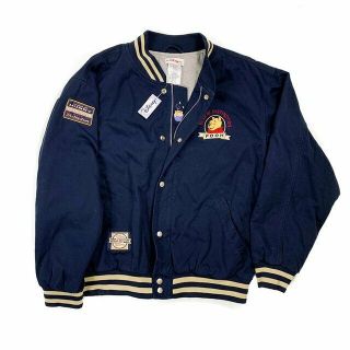 90s Vintage Nwt Disney Store Winnie The Pooh Varsity Bomber Jacket Sz Med