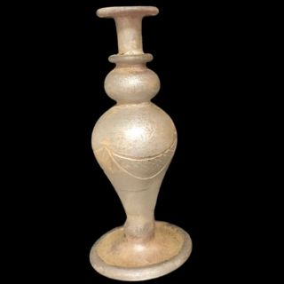 Very Rare Ancient Roman Glass Vessel 1st Century A.  D.  (10)