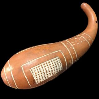 Rare Ancient Large Pre Columbian Instrument 900 B.  C.  - 300 B.  C.
