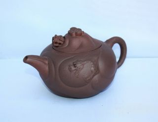 Late 19th Century Chinese Yixing Teapot